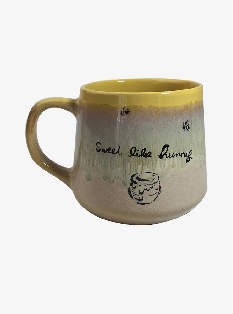 Disney Winnie the Pooh Hunny Pot Glaze Pottery Mug