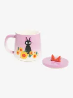 Studio Ghibli Kiki's Delivery Service Jiji Lidded Mug