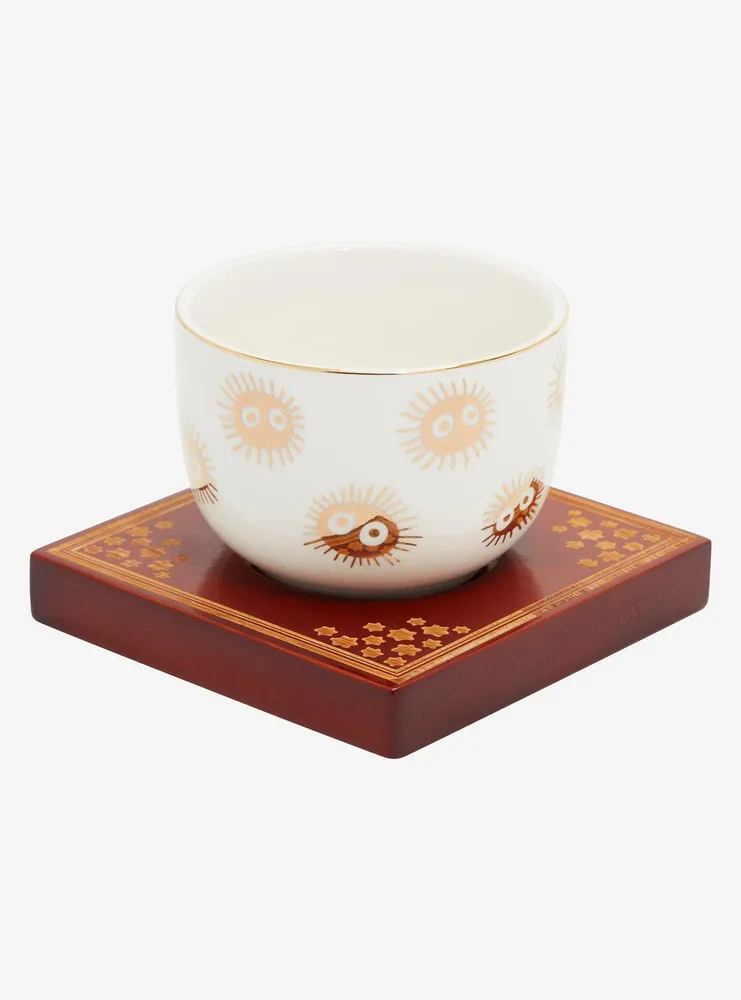Our Universe Studio Ghibli Spirited Away Soot Sprites Teacup and Coaster Set - BoxLunch Exclusive