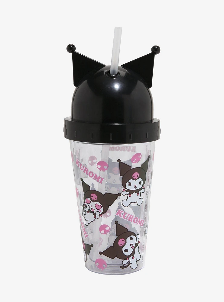 Kuromi Figural Dome Acrylic Travel Cup