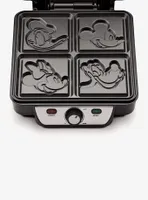 Disney Mickey Mouse and Friends Allover Print Waffle Maker