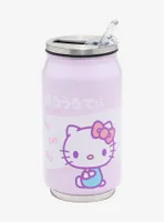 Hello Kitty Bows Soda Can Water Bottle