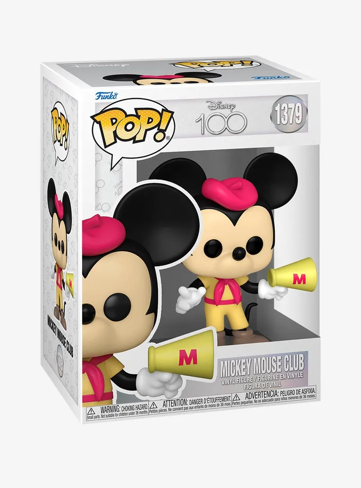 Funko Pop! Disney 100 Mickey Mouse Club Mickey Vinyl Figure