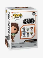 Funko Pop! Star Wars The Mandalorian Peli Motto with Grogu Bobble-Head