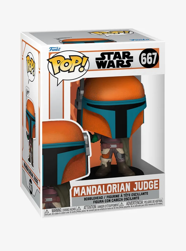 Funko Pop! Star Wars The Mandalorian Mandalorian Judge Vinyl Bobble-Head