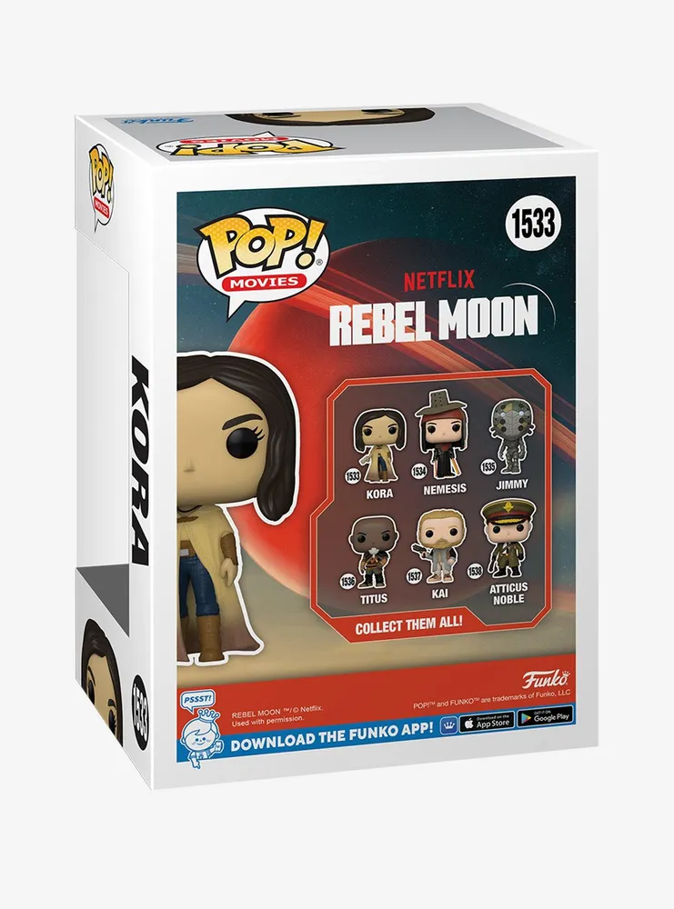 Funko Pop! Movies Rebel Moon Kora Vinyl Figure