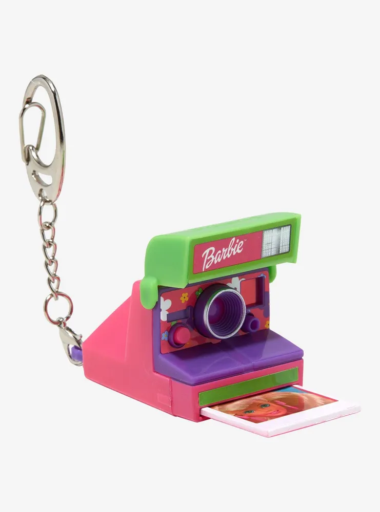 World's Coolest Miniature Barbie Polaroid Camera Keychain