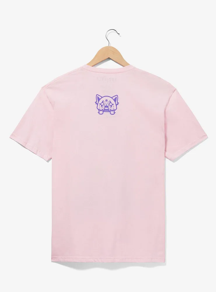 Sanrio Aggretsuko Characters Group Portrait Women's T-Shirt - BoxLunch Exclusive