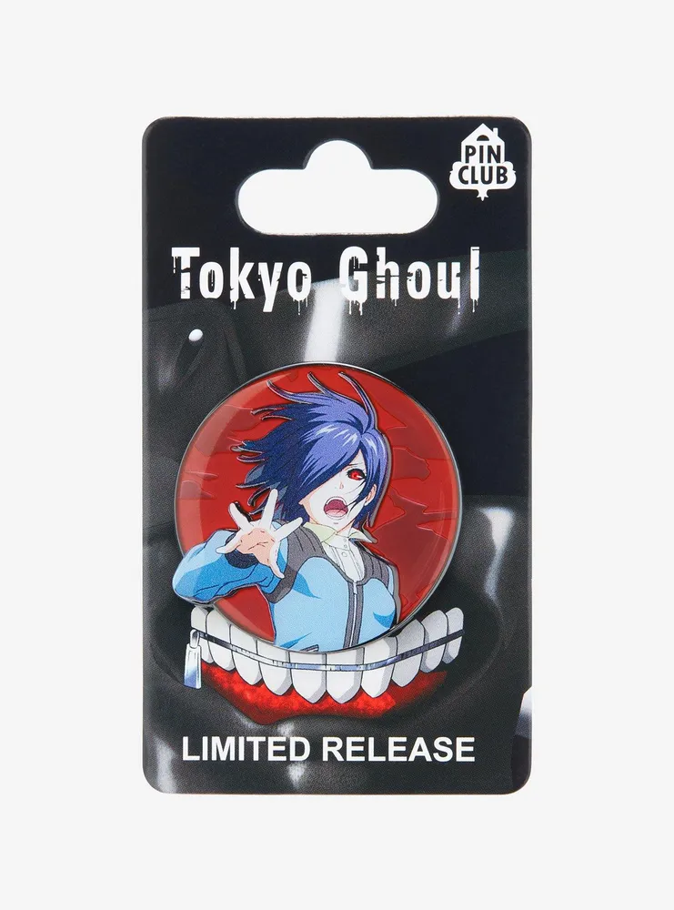 Tokyo Ghoul Touka Kirishima Circular Enamel Pin - BoxLunch Exclusive