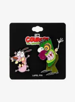 Courage the Cowardly Dog Courage & Eustace Enamel Pin Set - BoxLunch Exclusive