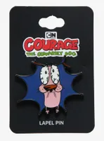 Courage the Cowardly Dog Scared Portrait Enamel Pin - BoxLunch Exclusive