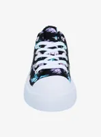 Pastel Dinosaur Lace-Up Platform Sneakers