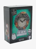 The Nightmare Before Christmas Foliage Countdown Table Clock