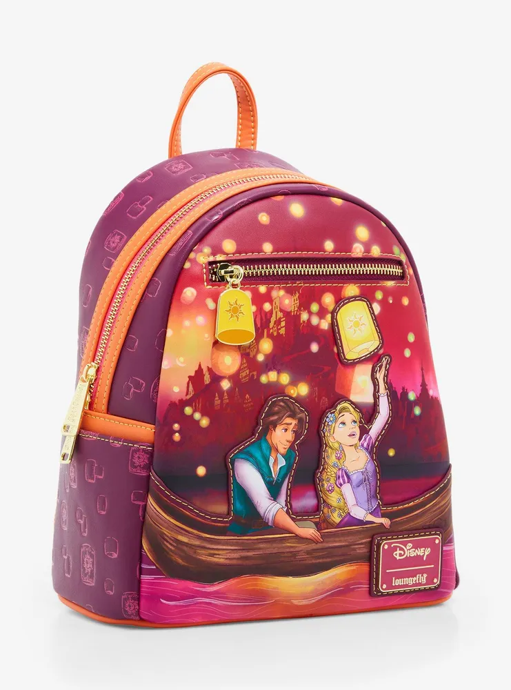 Loungefly Disney Tangled Rapunzel & Flynn Boat Scene Glow-in-the-Dark Mini Backpack - BoxLunch Exclusive