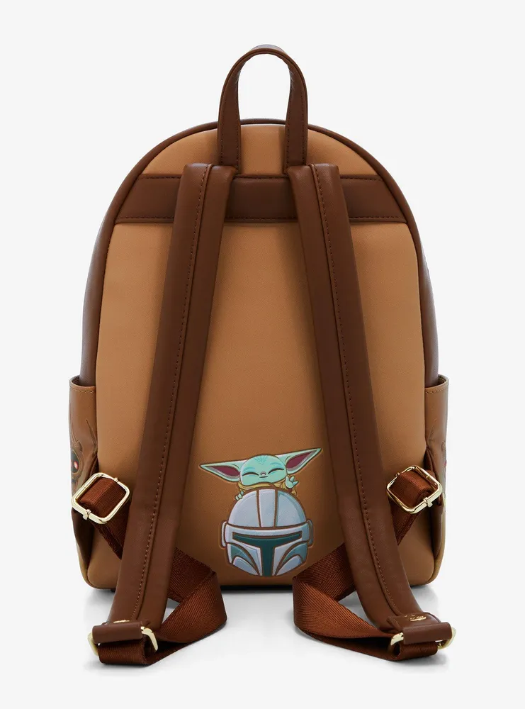 Loungefly Star Wars The Mandalorian Grogu & Mando Mini Backpack - BoxLunch Exclusive