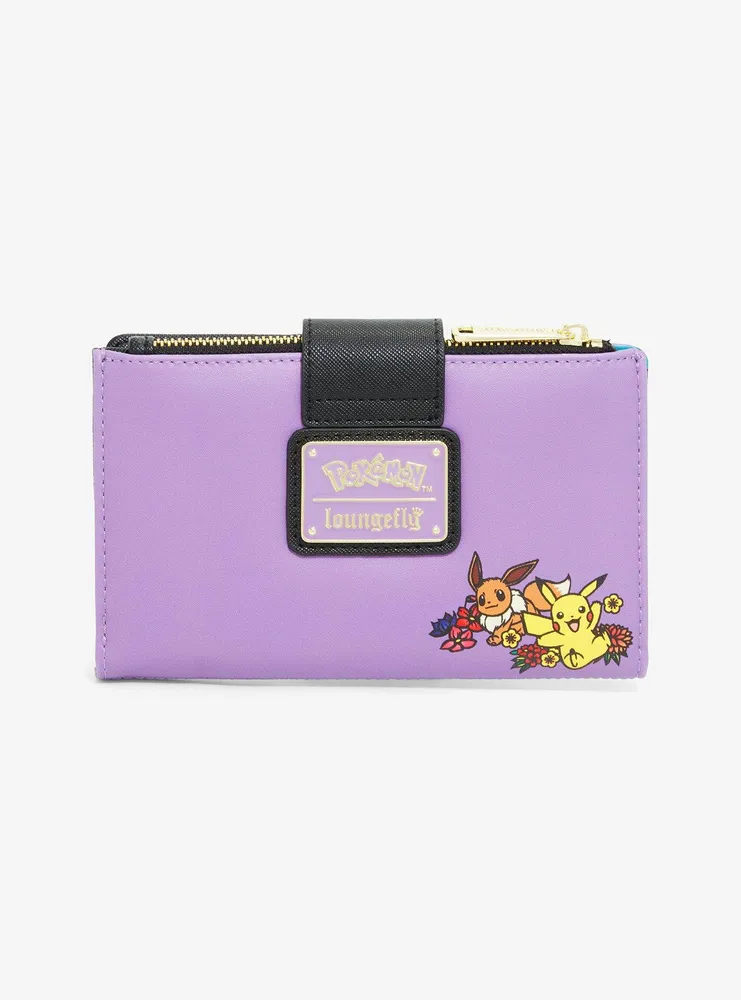 Loungefly Pokémon Gengar Floral Wallet - BoxLunch Exclusive