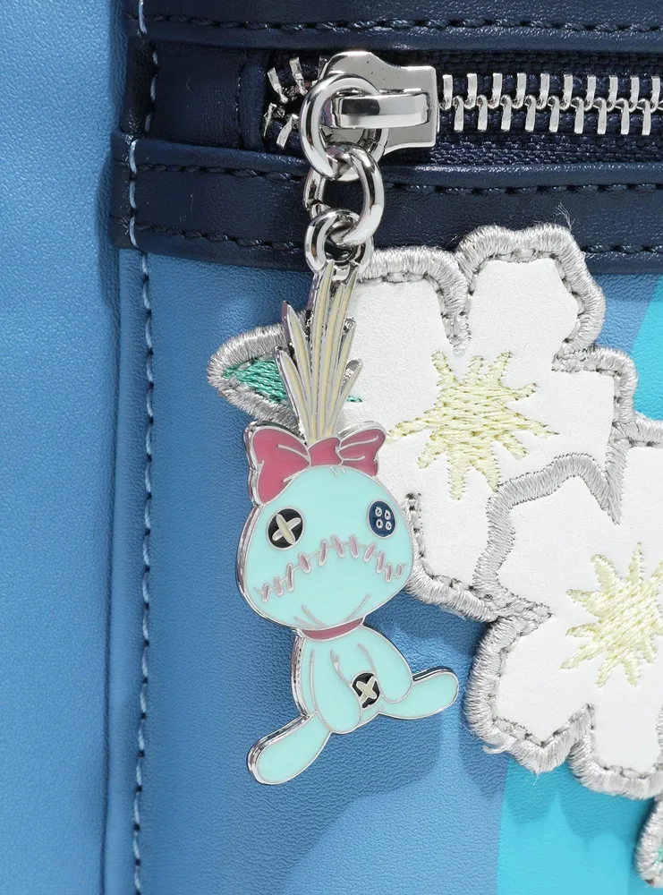 Loungefly Disney Lilo & Stitch Figural Stitch with Lei Mini Backpack - BoxLunch Exclusive