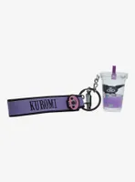 Kuromi Boba Liquid Wrist Key Chain