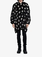 Scream Ghost Face Plush Oversized Hoodie