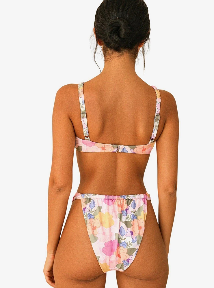 Dippin' Daisy's Bisou Swim Bottom Zen Garden Floral