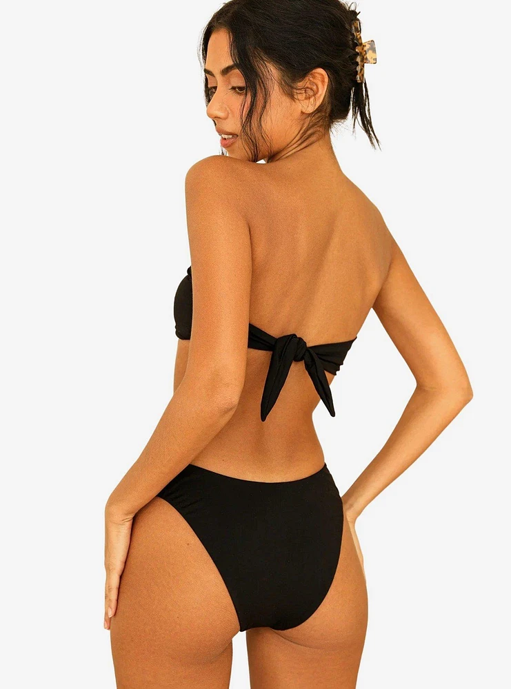 Dippin' Daisy's Lotus Swim Top Black