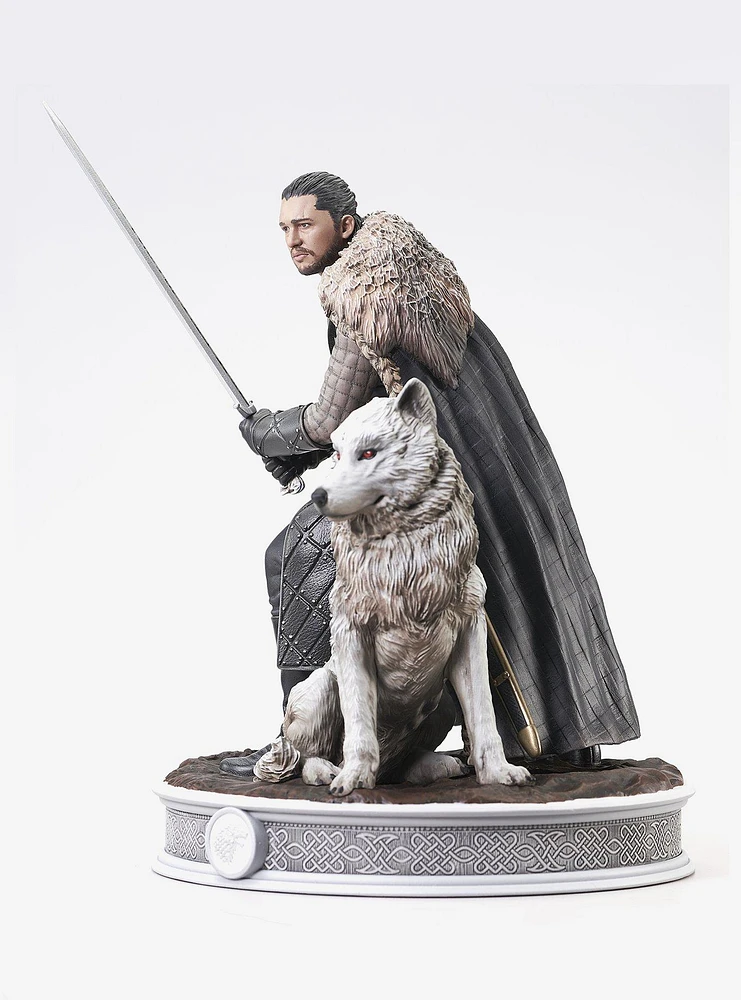 Diamond Select Toys Game Of Thrones Gallery Jon Snow Figure Diorama