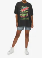 Mountain Dew Racecar Girls Oversized T-Shirt