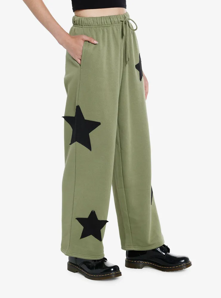 Social Collision Star Patch Girls Lounge Pants