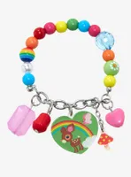 Deery-Lou Beaded Charm Bracelet