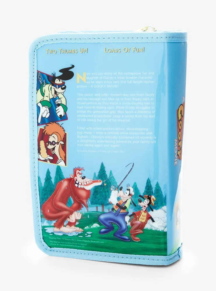 Disney A Goofy Movie VHS Cover Figural Cosmetic Bag - BoxLunch Exclusive