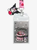 Sanrio Kuromi Cherries Allover Print Lanyard