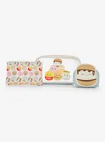 Squishmallows Foods Cosmetic Bag Set