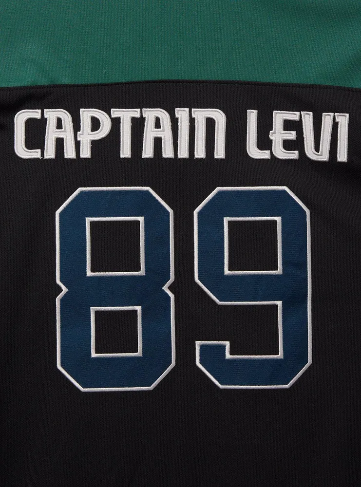 Attack on Titan Captain Levi Hockey Jersey - BoxLunch Exclusive