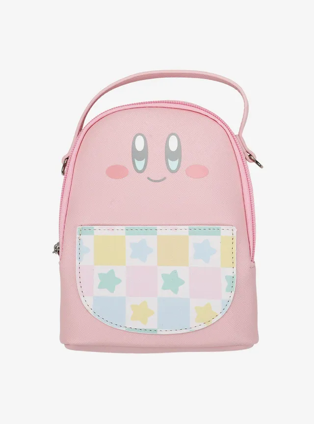 Kirby Snacks Fuzzy Pastel Backpack