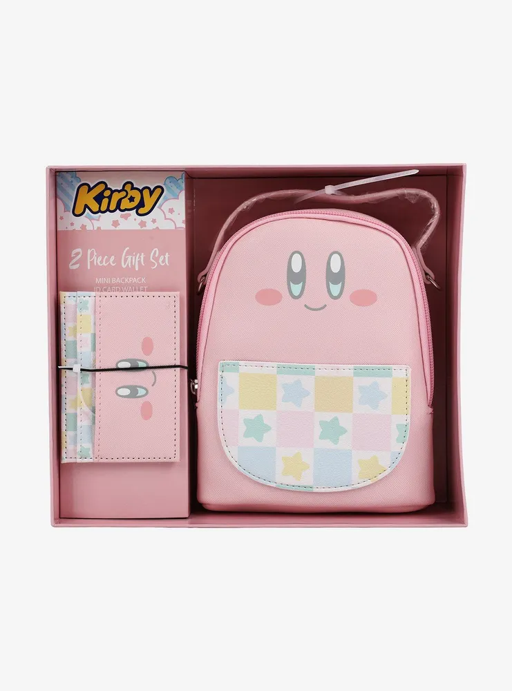 Nintendo Kirby Figural Mini Backpack Wristlet & Cardholder Set