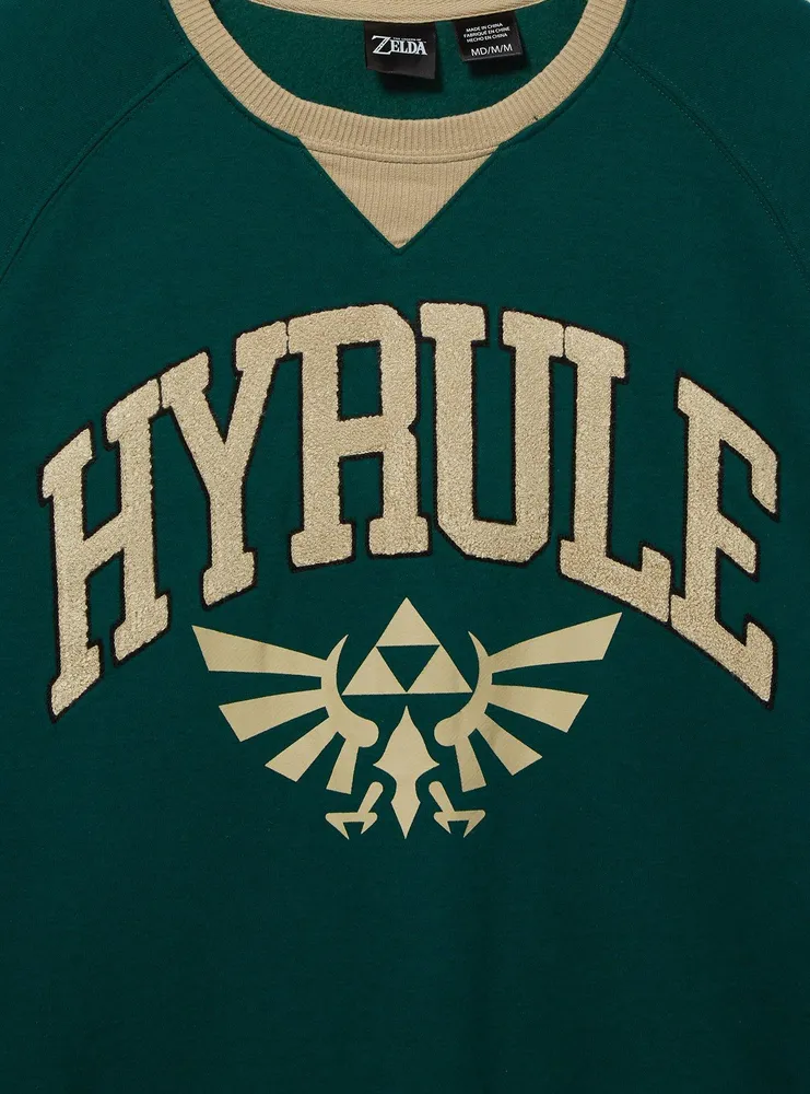 Nintendo The Legend of Zelda Hyrule Crewneck - BoxLunch Exclusive