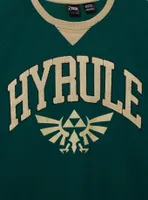 Nintendo The Legend of Zelda Hyrule Crewneck - BoxLunch Exclusive