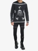 Vines Occult Symbols Long-Sleeve Sweatshirt