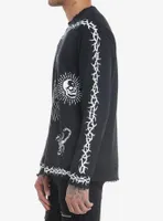 Vines Occult Symbols Long-Sleeve Sweatshirt