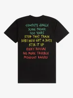 Bob Marley And The Wailers Catch A Fire Tracklist T-Shirt