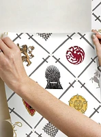 Game of Thrones House Sigils Peel & Stick Wallpaper