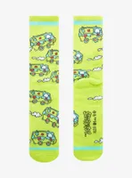 Scooby-Doo Mystery Machine Allover Print Crew Socks - BoxLunch Exclusive