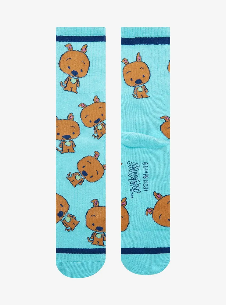 Scooby-Doo Chibi Scooby Allover Print Crew Socks - BoxLunch Exclusive