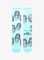 The Exorcist Regan Allover Print Crew Socks - BoxLunch Exclusive