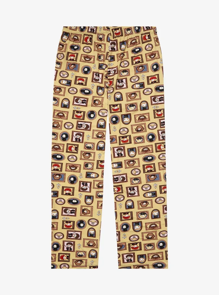Harry Potter Hogwarts Portraits Allover Print Sleep Pants - BoxLunch Exclusive