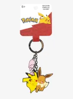 Loungefly Pokémon Pikachu & Eevee Desserts Multi-Charm Keychain - BoxLunch Exclusive