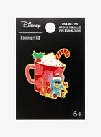 Loungefly Disney Lilo & Stitch Peppermint Mocha Enamel Pin - BoxLunch Exclusive