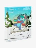 Loungefly Disney Lilo & Stitch Snowball Glitter Limited Edition Enamel Pin - BoxLunch Exclusive