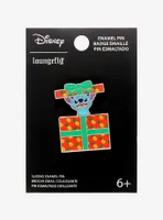 Loungefly Disney Lilo & Stitch Present Sliding Enamel Pin - BoxLunch Exclusive