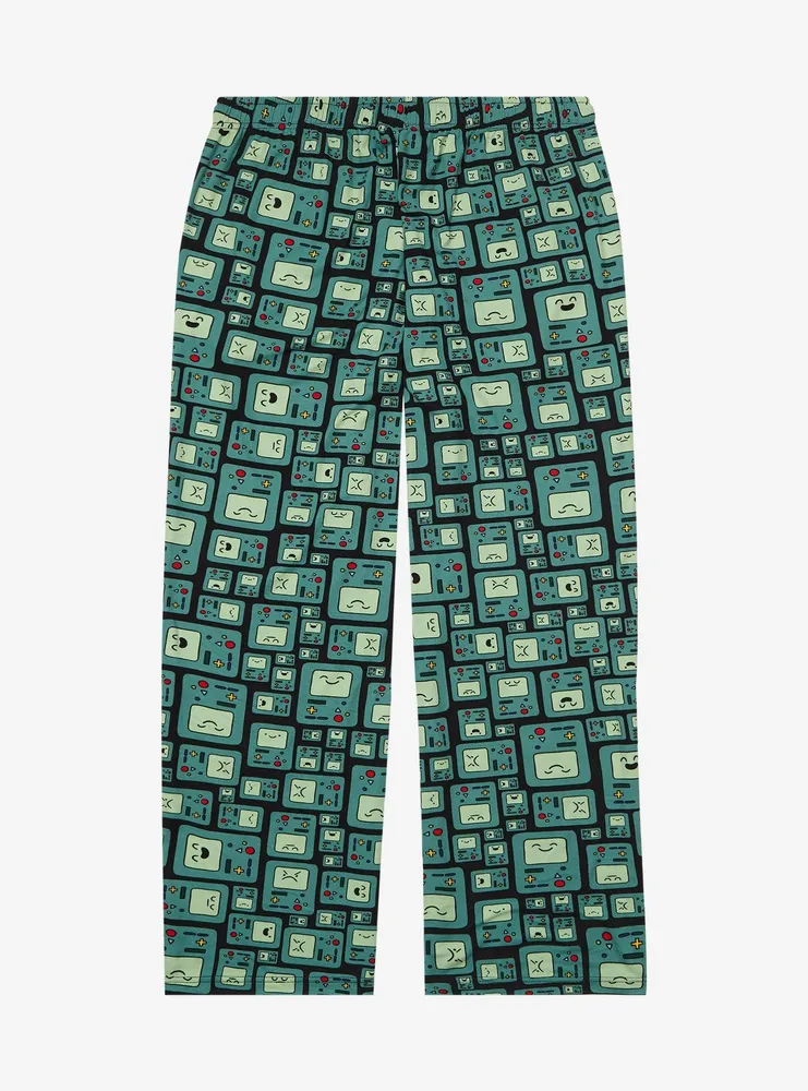 Adventure Time BMO Allover Print Plus Sleep Pants - BoxLunch Exclusive